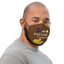 Load image into Gallery viewer, Premium face mask-Chocolate