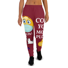 Load image into Gallery viewer, Women's Joggers-Dark Red