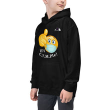 Load image into Gallery viewer, Kids Hoodie-Dark With White Letters