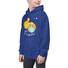 Load image into Gallery viewer, Kids Hoodie-Dark With White Letters