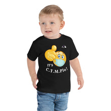Load image into Gallery viewer, Toddler Short Sleeve Tee-Dark With White Letters