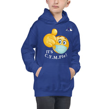 Load image into Gallery viewer, Kids Hoodie-Dark With White Letters