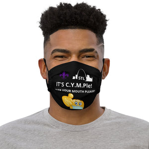 Premium face mask-Black