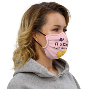 Premium face mask-Light Pink