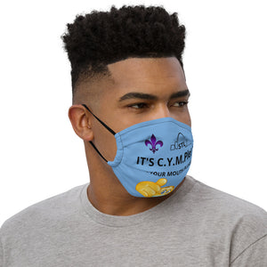 Premium face mask-Blue1