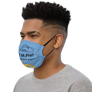 Premium face mask-Blue1