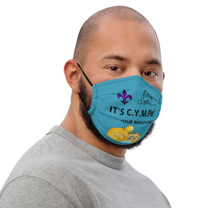 Premium face mask-Blue2