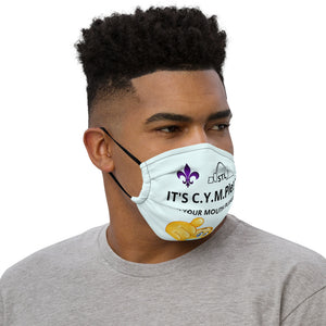 Premium face mask-Pale Blue