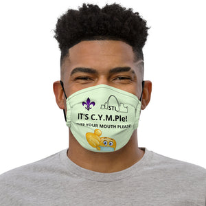 Premium face mask-Light Green