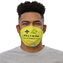 Load image into Gallery viewer, Premium face mask-Deep Yellow
