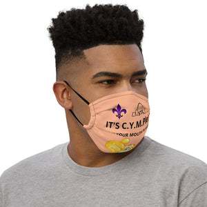 Premium face mask-Light Orange