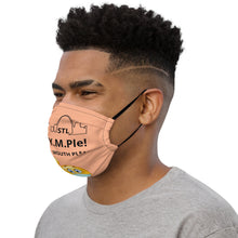 Load image into Gallery viewer, Premium face mask-Light Orange
