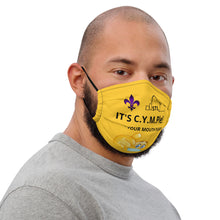 Load image into Gallery viewer, Premium face mask-Golden Yellow
