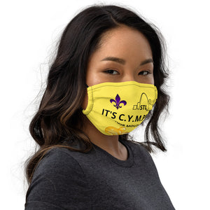 Premium face mask-Yellow