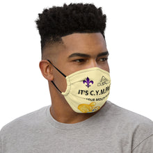 Load image into Gallery viewer, Premium face mask-Light Yellow
