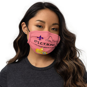 Premium face mask-Peachish