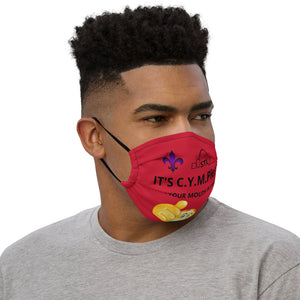 Premium face mask-Red