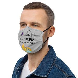 Premium face mask-Gray