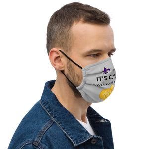 Premium face mask-Gray