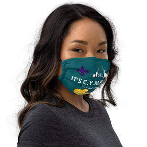 Premium face mask-Teal