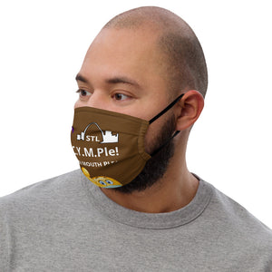 Premium face mask-Chocolate