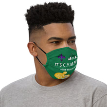 Load image into Gallery viewer, Premium face mask-Hunter Green
