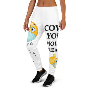 Women's Joggers-White