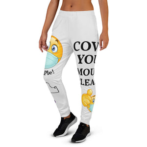 Women's Joggers-Light Gray