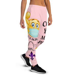 Women's Joggers-Light Pink