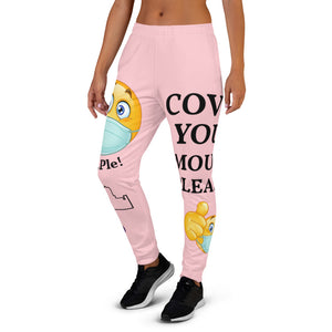 Women's Joggers-Light Pink