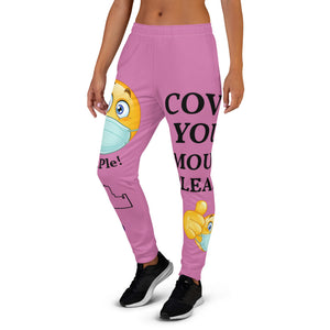 Women's Joggers-Pinkish-Purple