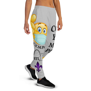 Women's Joggers-Medium Gray