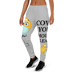 Women's Joggers-Medium Gray