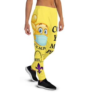 Women's Joggers-Medium Yellow