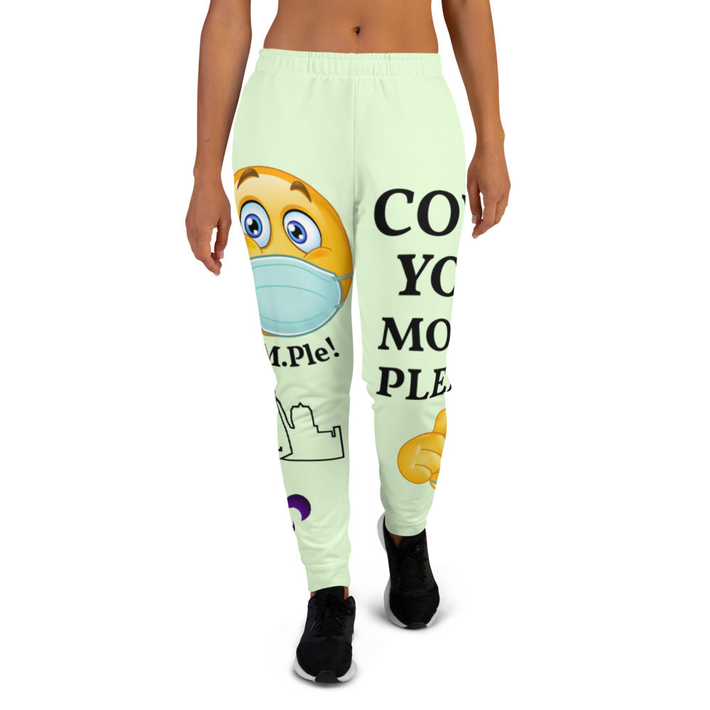 Women's Joggers-Pale Green