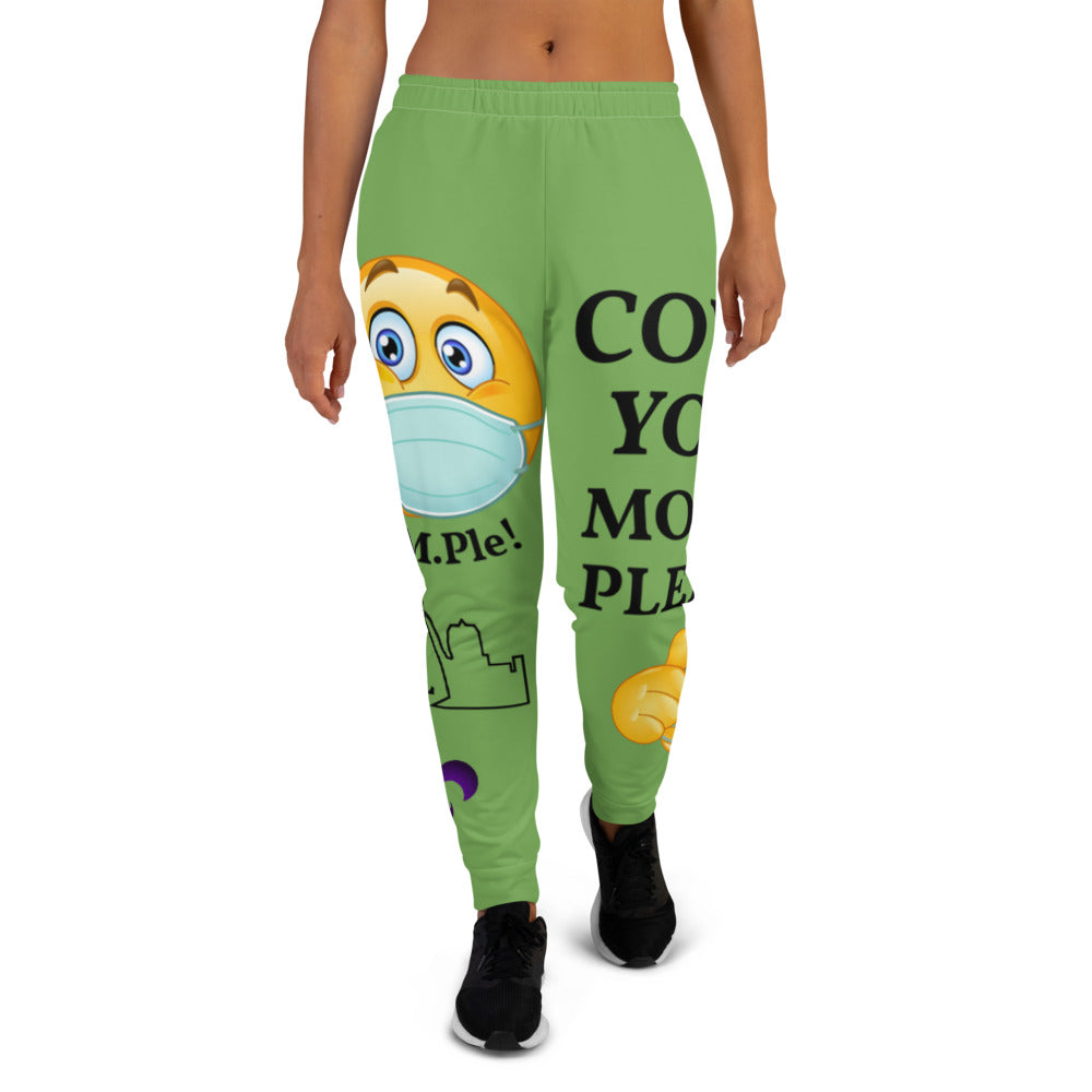 Women's Joggers-Green
