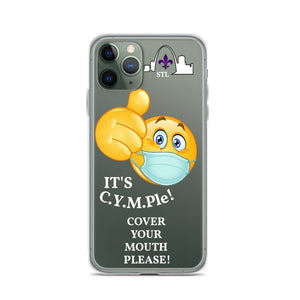 iPhone Case-White Letters