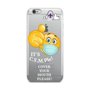 iPhone Case-White Letters