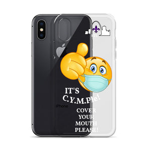 iPhone Case-White Letters