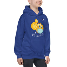 Load image into Gallery viewer, Kids Hoodie-Dark With White Letters
